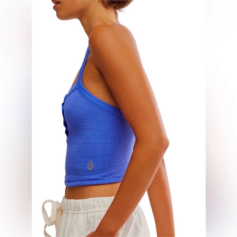 FP Movement Ribbed Henley Tank Top - Picture 2 of 8